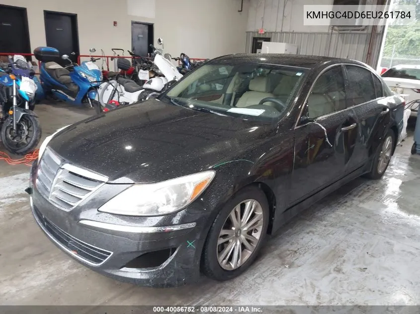 KMHGC4DD6EU261784 2014 Hyundai Genesis 3.8