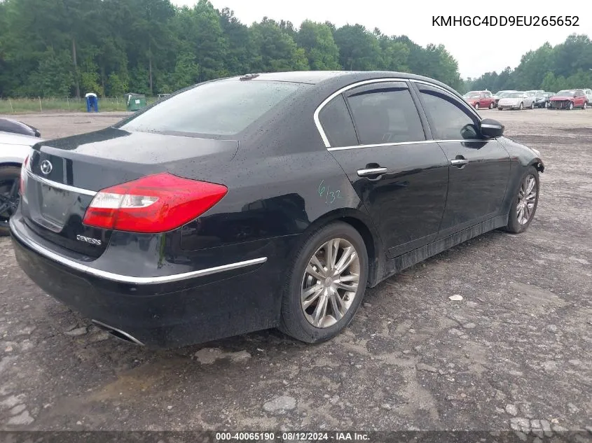 KMHGC4DD9EU265652 2014 Hyundai Genesis 3.8