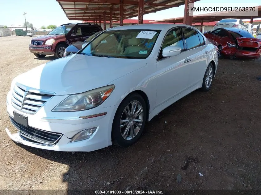 KMHGC4DD9EU263870 2014 Hyundai Genesis 3.8