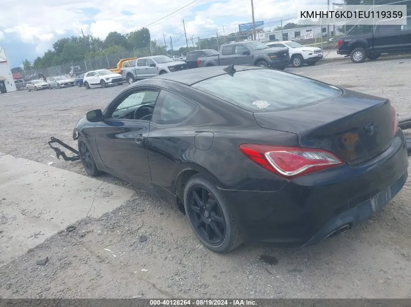 KMHHT6KD1EU119359 2014 Hyundai Genesis 2.0T