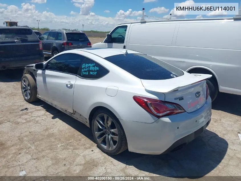 KMHHU6KJ6EU114001 2014 Hyundai Genesis 3.8 Ultimate