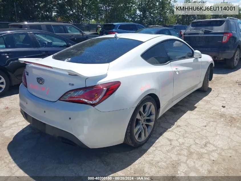 KMHHU6KJ6EU114001 2014 Hyundai Genesis 3.8 Ultimate