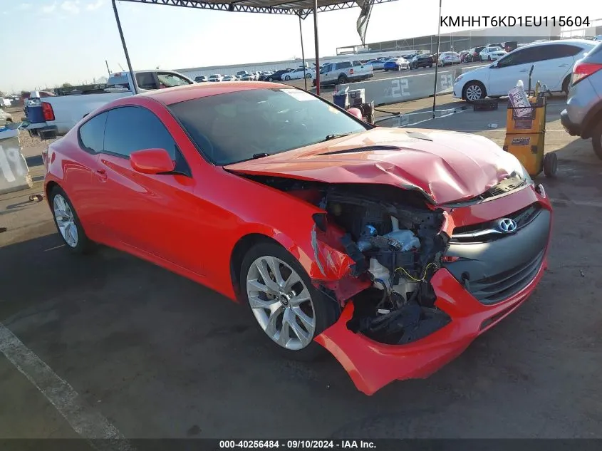 KMHHT6KD1EU115604 2014 Hyundai Genesis 2.0T