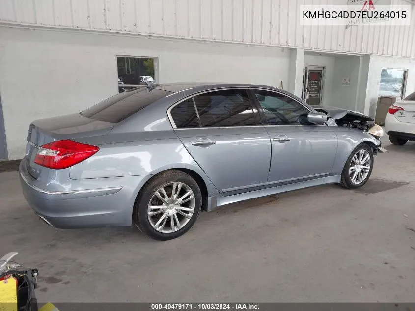 2014 Hyundai Genesis 3.8 VIN: KMHGC4DD7EU264015 Lot: 40479171