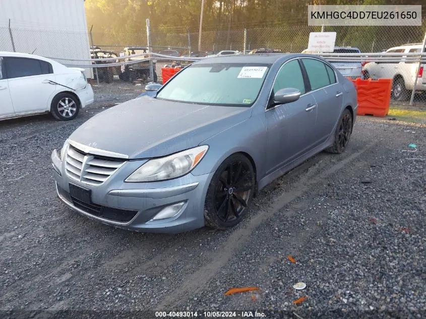 2014 Hyundai Genesis 3.8 VIN: KMHGC4DD7EU261650 Lot: 40493014