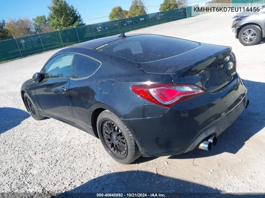 KMHHT6KD7EU114456 2014 Hyundai Genesis 2.0T