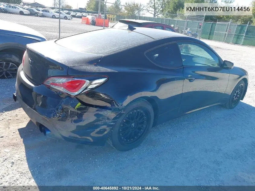 KMHHT6KD7EU114456 2014 Hyundai Genesis 2.0T