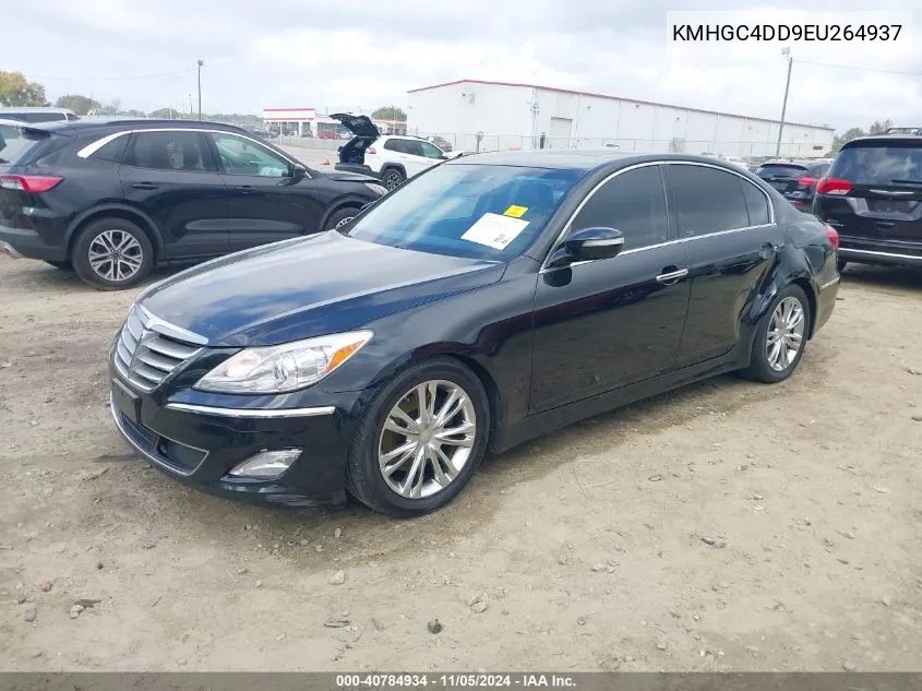 2014 Hyundai Genesis 3.8 VIN: KMHGC4DD9EU264937 Lot: 40784934