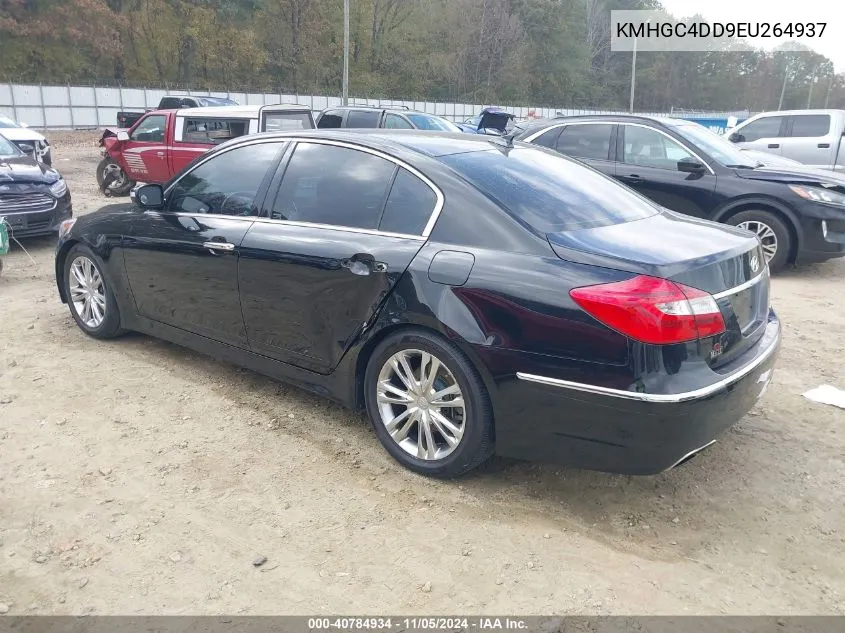 2014 Hyundai Genesis 3.8 VIN: KMHGC4DD9EU264937 Lot: 40784934