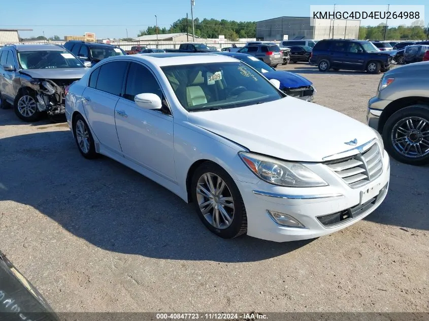 2014 Hyundai Genesis 3.8 VIN: KMHGC4DD4EU264988 Lot: 40847723