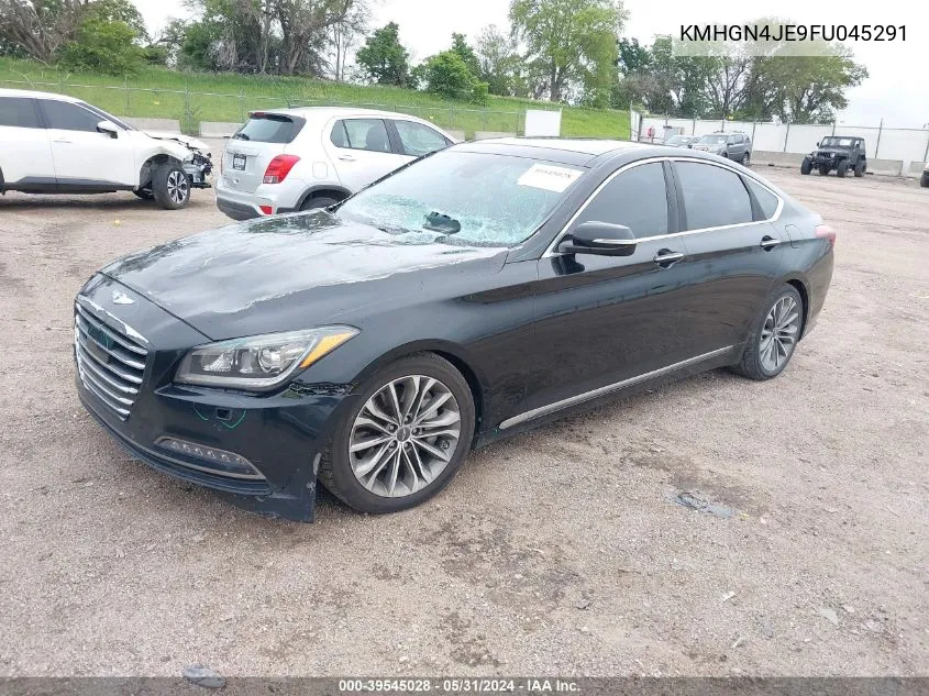 KMHGN4JE9FU045291 2015 Hyundai Genesis 3.8