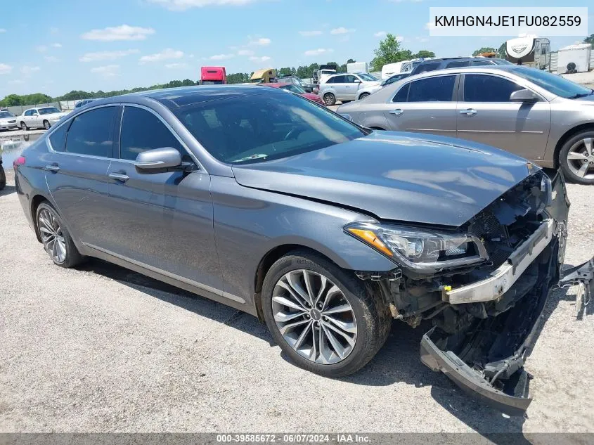 KMHGN4JE1FU082559 2015 Hyundai Genesis 3.8