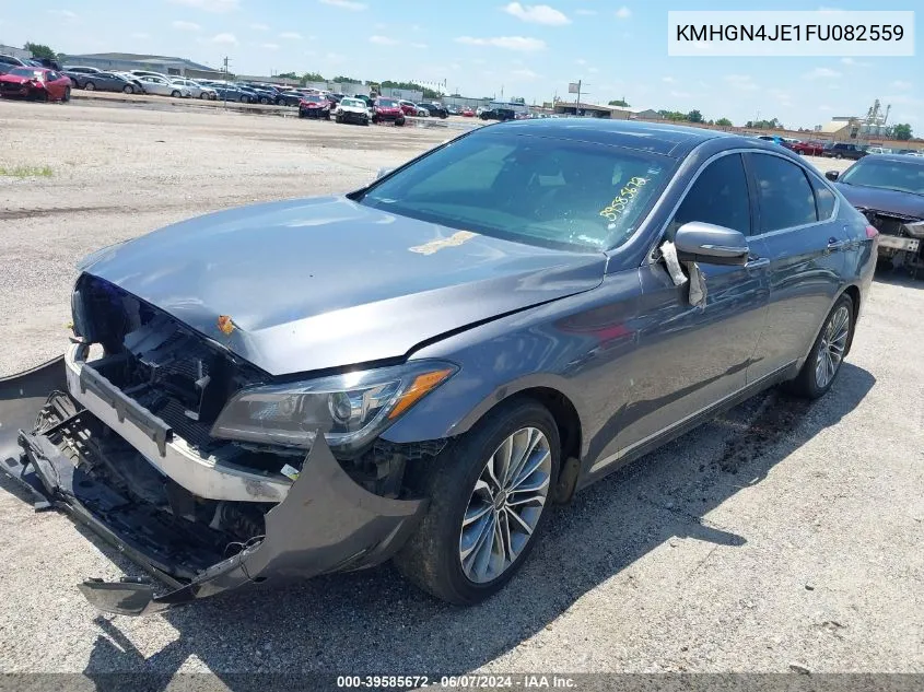 KMHGN4JE1FU082559 2015 Hyundai Genesis 3.8