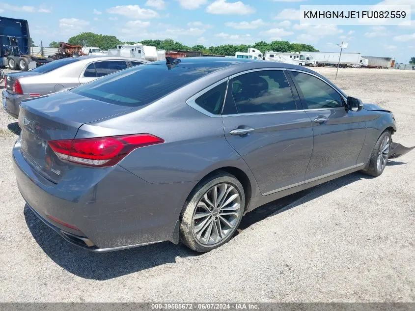 KMHGN4JE1FU082559 2015 Hyundai Genesis 3.8