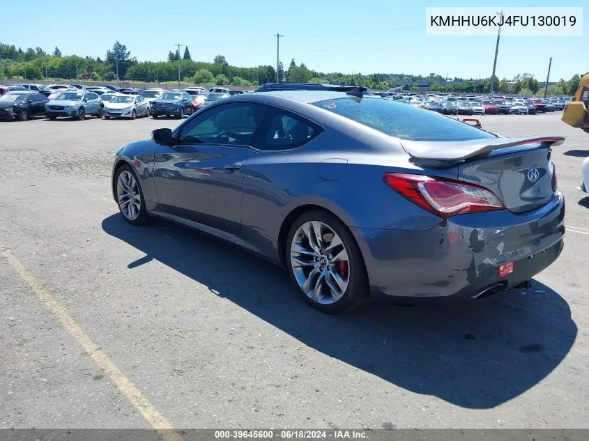 KMHHU6KJ4FU130019 2015 Hyundai Genesis 3.8 Ultimate