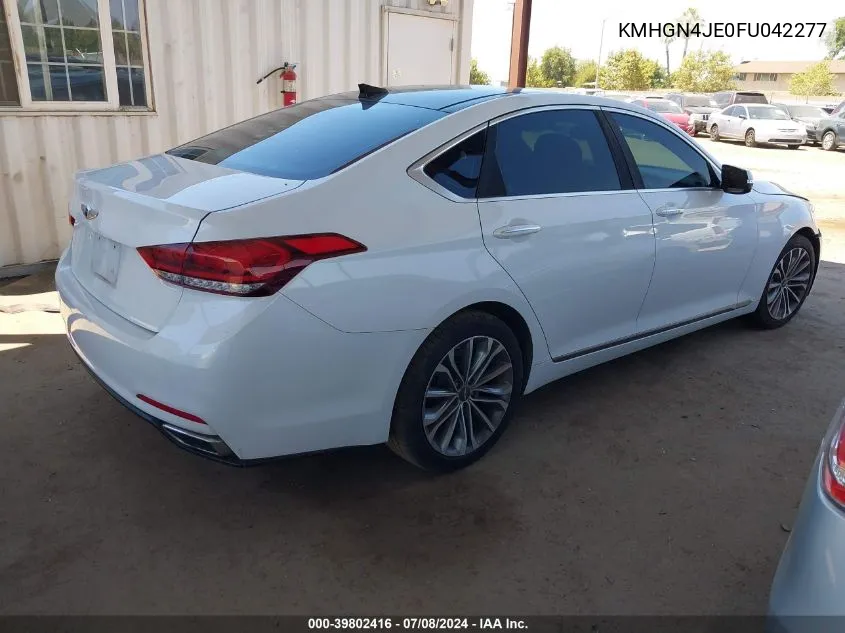 KMHGN4JE0FU042277 2015 Hyundai Genesis 3.8