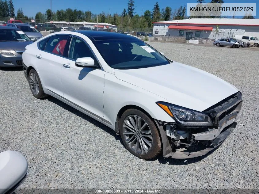 KMHGN4JE0FU052629 2015 Hyundai Genesis 3.8 Luxury