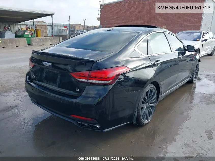 KMHGN4JF0FU061713 2015 Hyundai Genesis 5.0