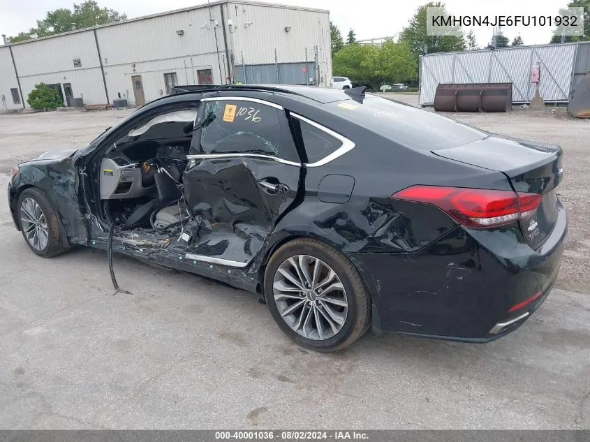 KMHGN4JE6FU101932 2015 Hyundai Genesis 3.8