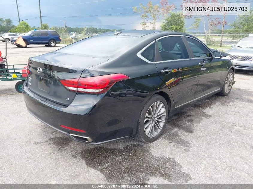 KMHGN4JE5FU025703 2015 Hyundai Genesis 3.8