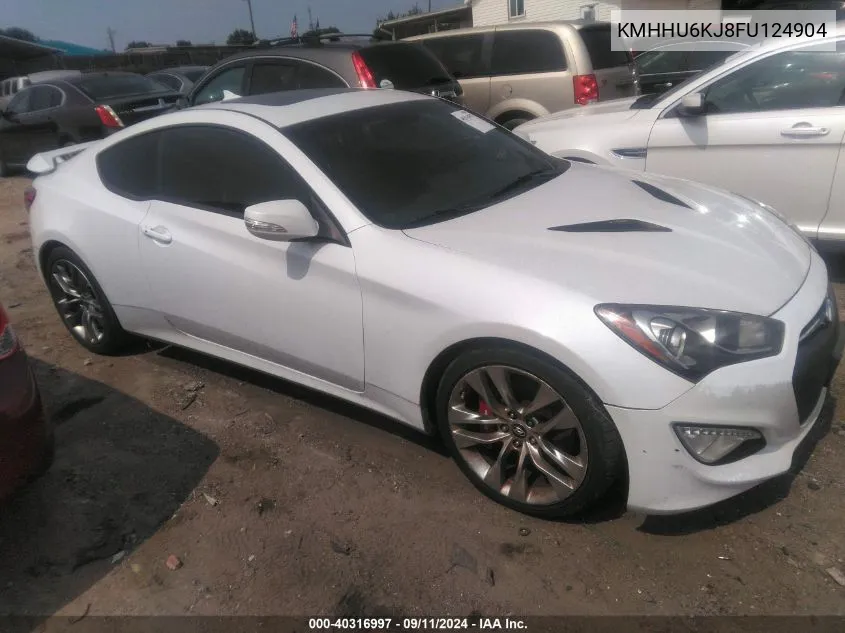 KMHHU6KJ8FU124904 2015 Hyundai Genesis 3.8 Ultimate