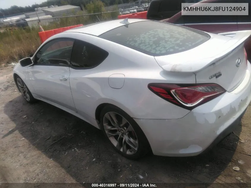 KMHHU6KJ8FU124904 2015 Hyundai Genesis 3.8 Ultimate