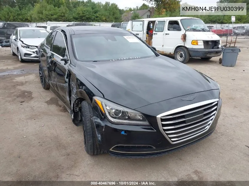 KMHGN4JE9FU030399 2015 Hyundai Genesis 3.8L