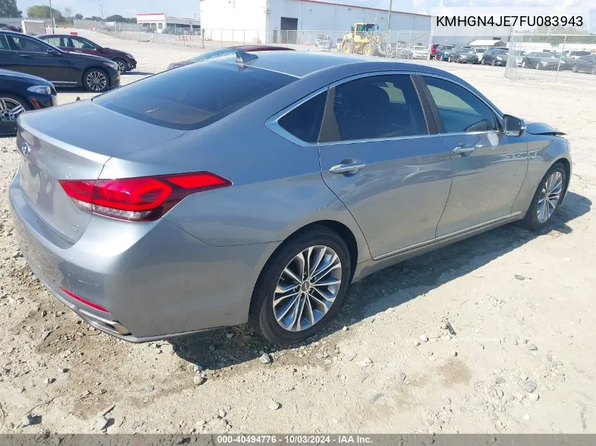 KMHGN4JE7FU083943 2015 Hyundai Genesis 3.8