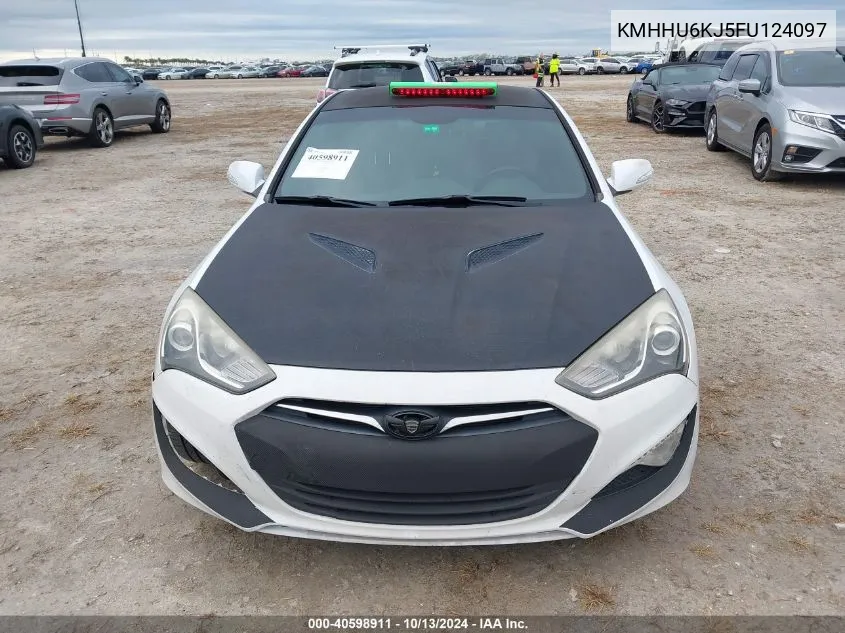 KMHHU6KJ5FU124097 2015 Hyundai Genesis 3.8 Base