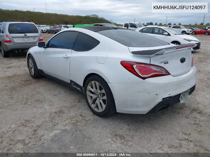 KMHHU6KJ5FU124097 2015 Hyundai Genesis 3.8 Base