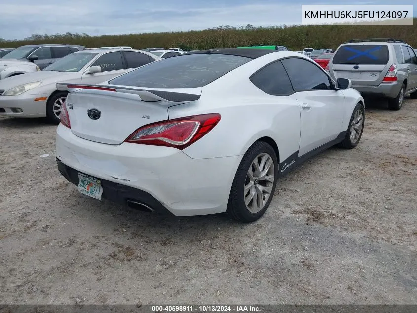 KMHHU6KJ5FU124097 2015 Hyundai Genesis 3.8 Base