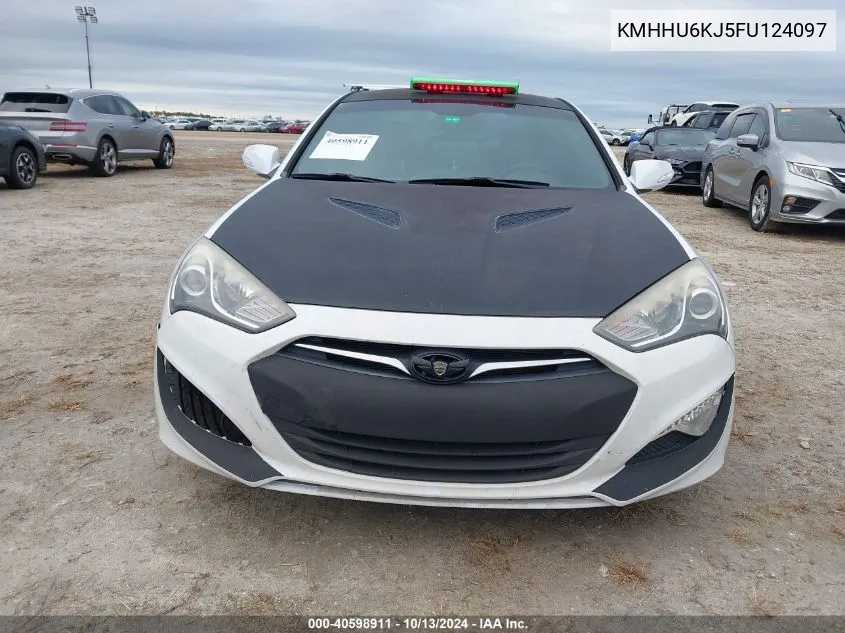 KMHHU6KJ5FU124097 2015 Hyundai Genesis 3.8 Base