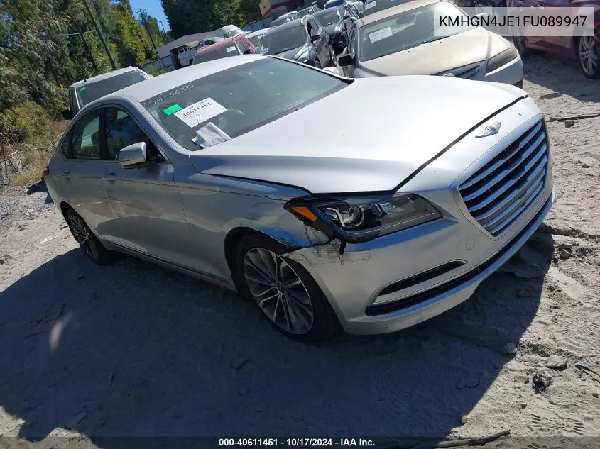 2015 Hyundai Genesis 3.8 VIN: KMHGN4JE1FU089947 Lot: 40611451