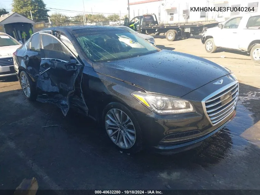 KMHGN4JE3FU040264 2015 Hyundai Genesis 3.8