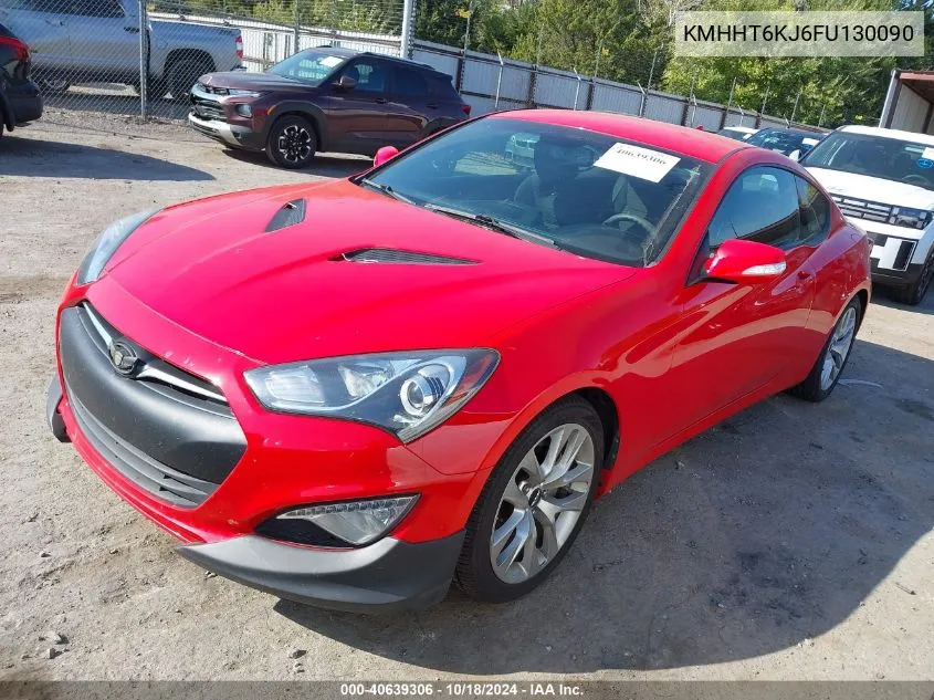 KMHHT6KJ6FU130090 2015 Hyundai Genesis 3.8 Base