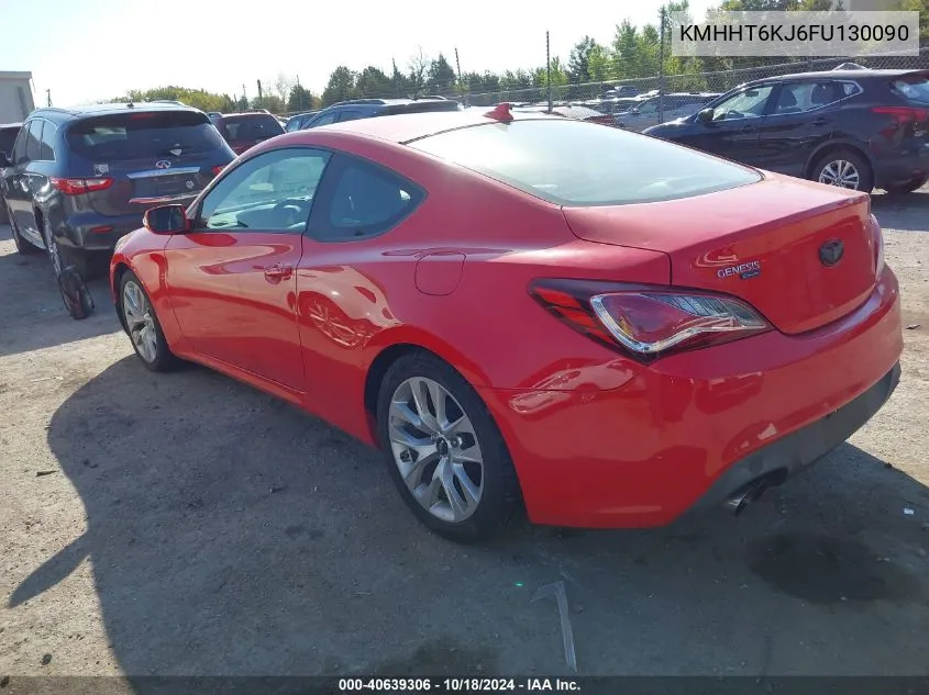 KMHHT6KJ6FU130090 2015 Hyundai Genesis 3.8 Base