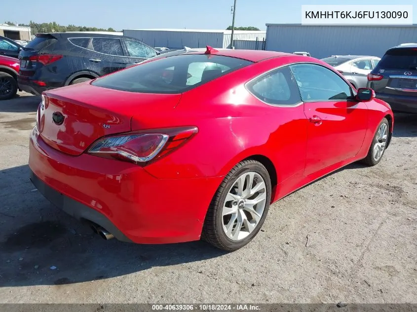 KMHHT6KJ6FU130090 2015 Hyundai Genesis 3.8 Base