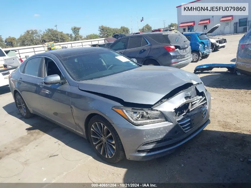 KMHGN4JE5FU079860 2015 Hyundai Genesis 3.8L