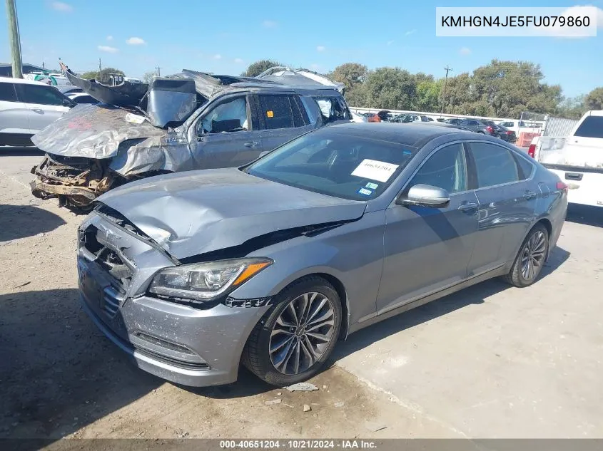 KMHGN4JE5FU079860 2015 Hyundai Genesis 3.8L