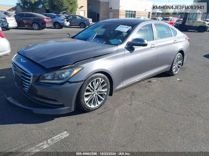 KMHGN4JE3FU083941 2015 Hyundai Genesis 3.8