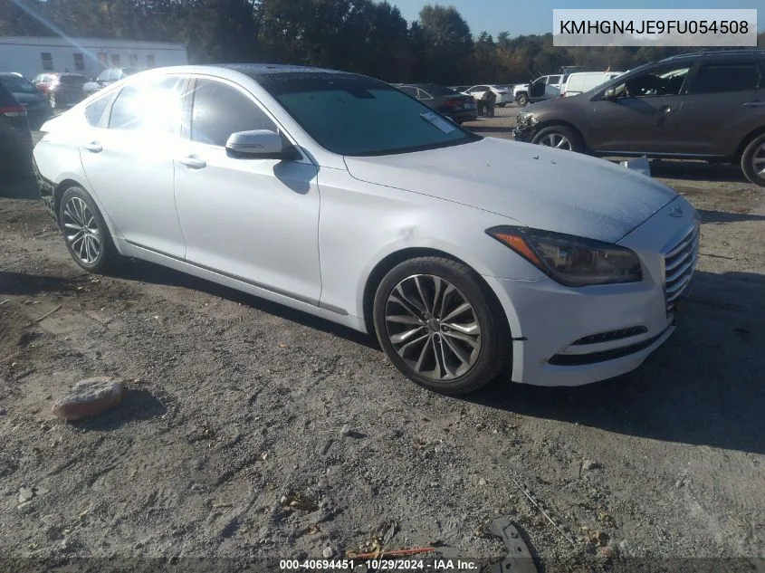 KMHGN4JE9FU054508 2015 Hyundai Genesis 3.8