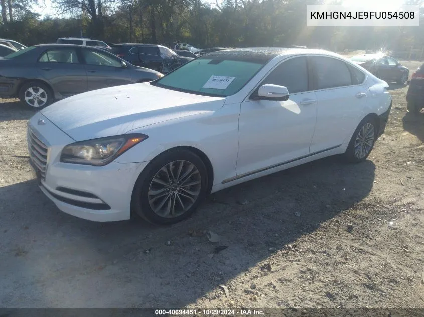 KMHGN4JE9FU054508 2015 Hyundai Genesis 3.8