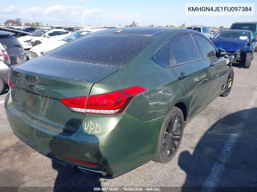 KMHGN4JE1FU097384 2015 Hyundai Genesis 3.8