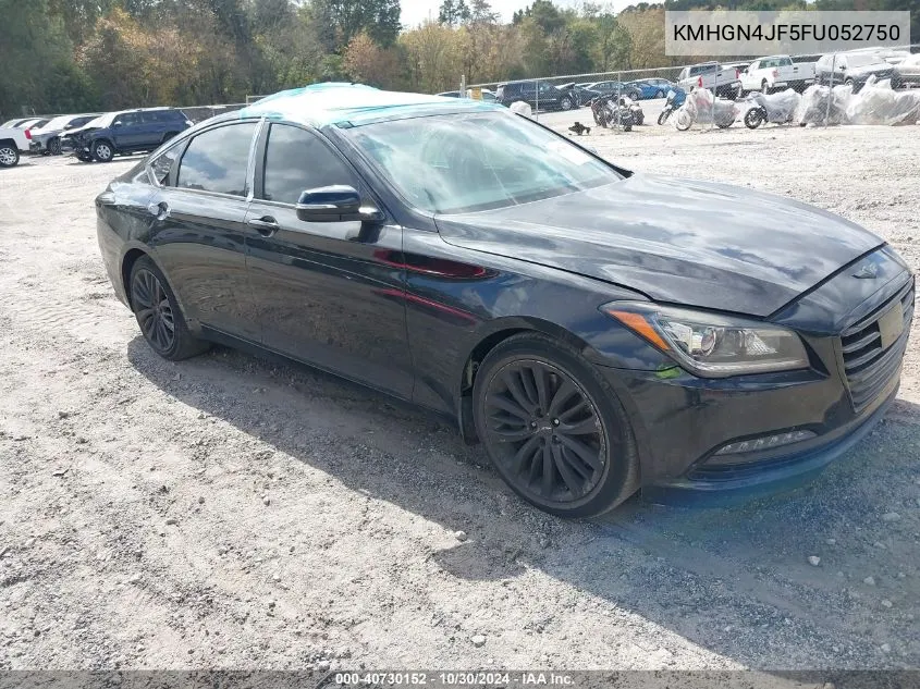 KMHGN4JF5FU052750 2015 Hyundai Genesis 5.0