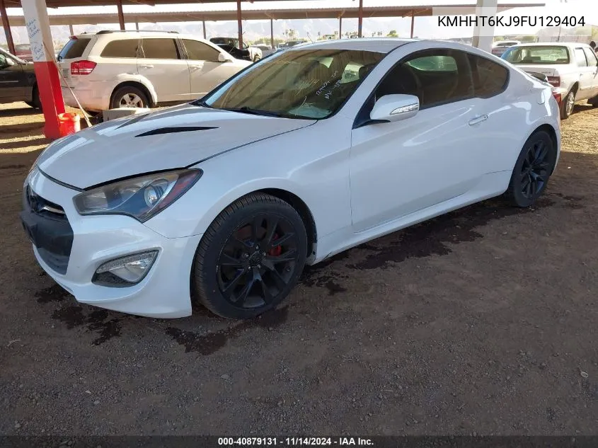 2015 Hyundai Genesis 3.8 Base VIN: KMHHT6KJ9FU129404 Lot: 40879131