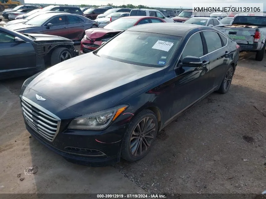 KMHGN4JE7GU139106 2016 Hyundai Genesis 3.8