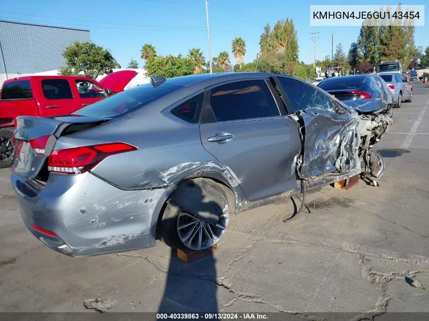 KMHGN4JE6GU143454 2016 Hyundai Genesis 3.8