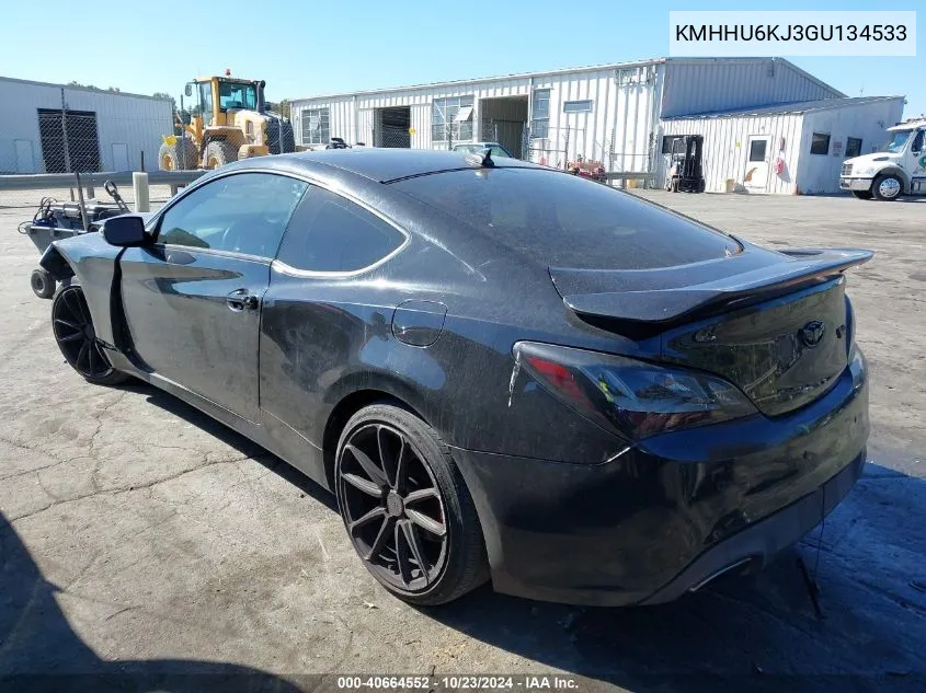 KMHHU6KJ3GU134533 2016 Hyundai Genesis 3.8 Ultimate