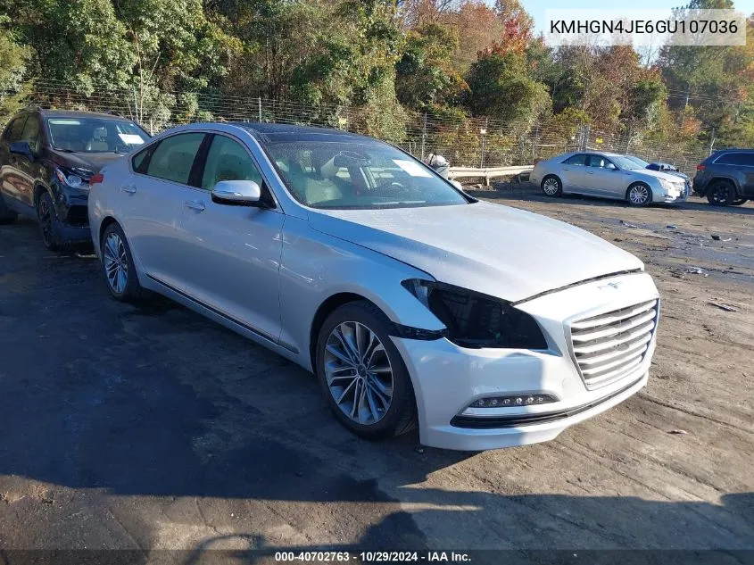 KMHGN4JE6GU107036 2016 Hyundai Genesis 3.8