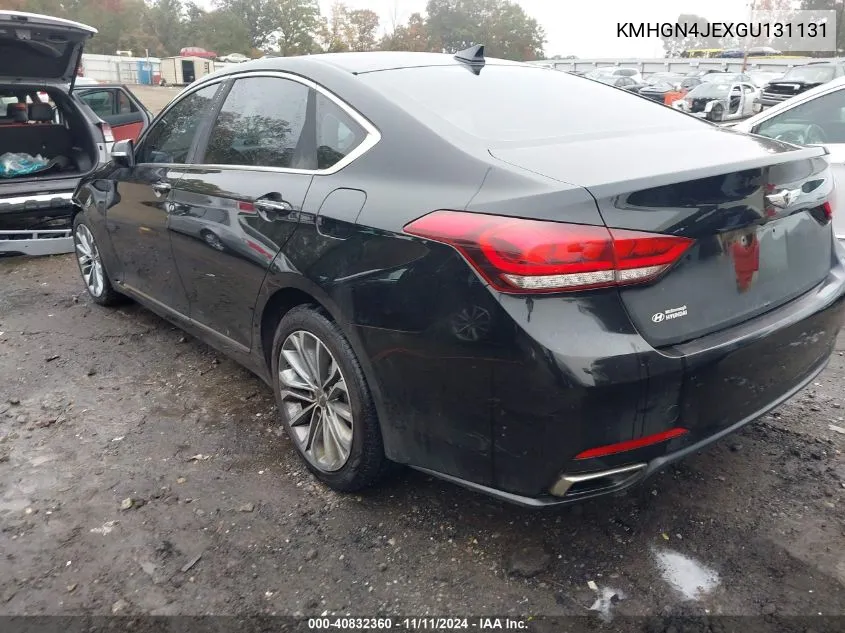 KMHGN4JEXGU131131 2016 Hyundai Genesis 3.8